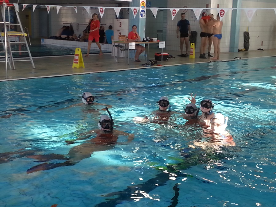 Hokej pod wodą Walenie Gdańsk I 2017